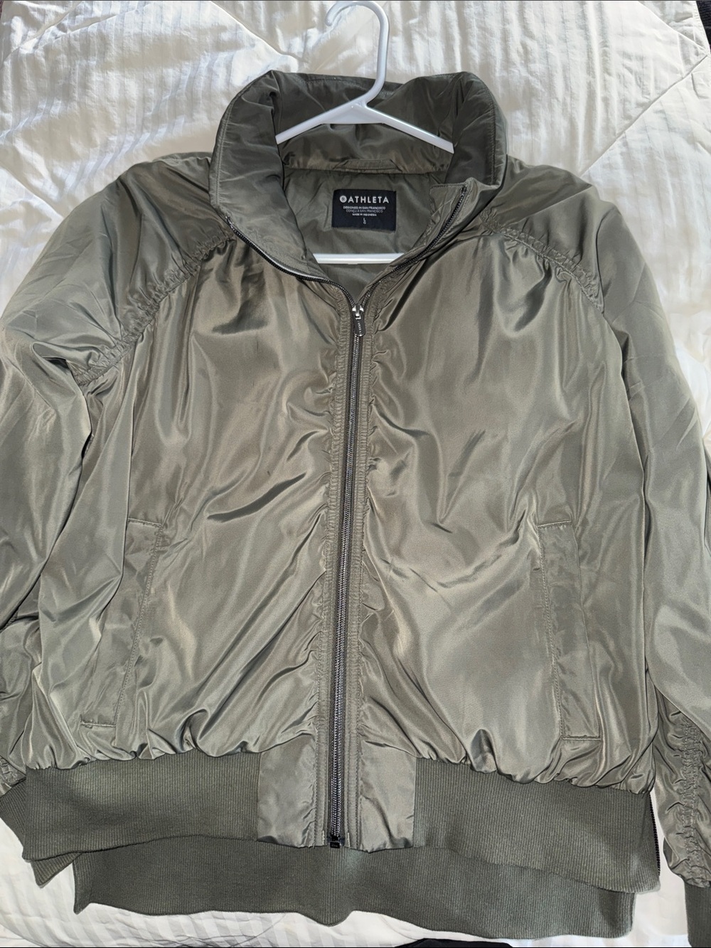 Athleta Jetset Bomber Jacket